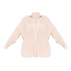 Cream Color Crinkle Blouse